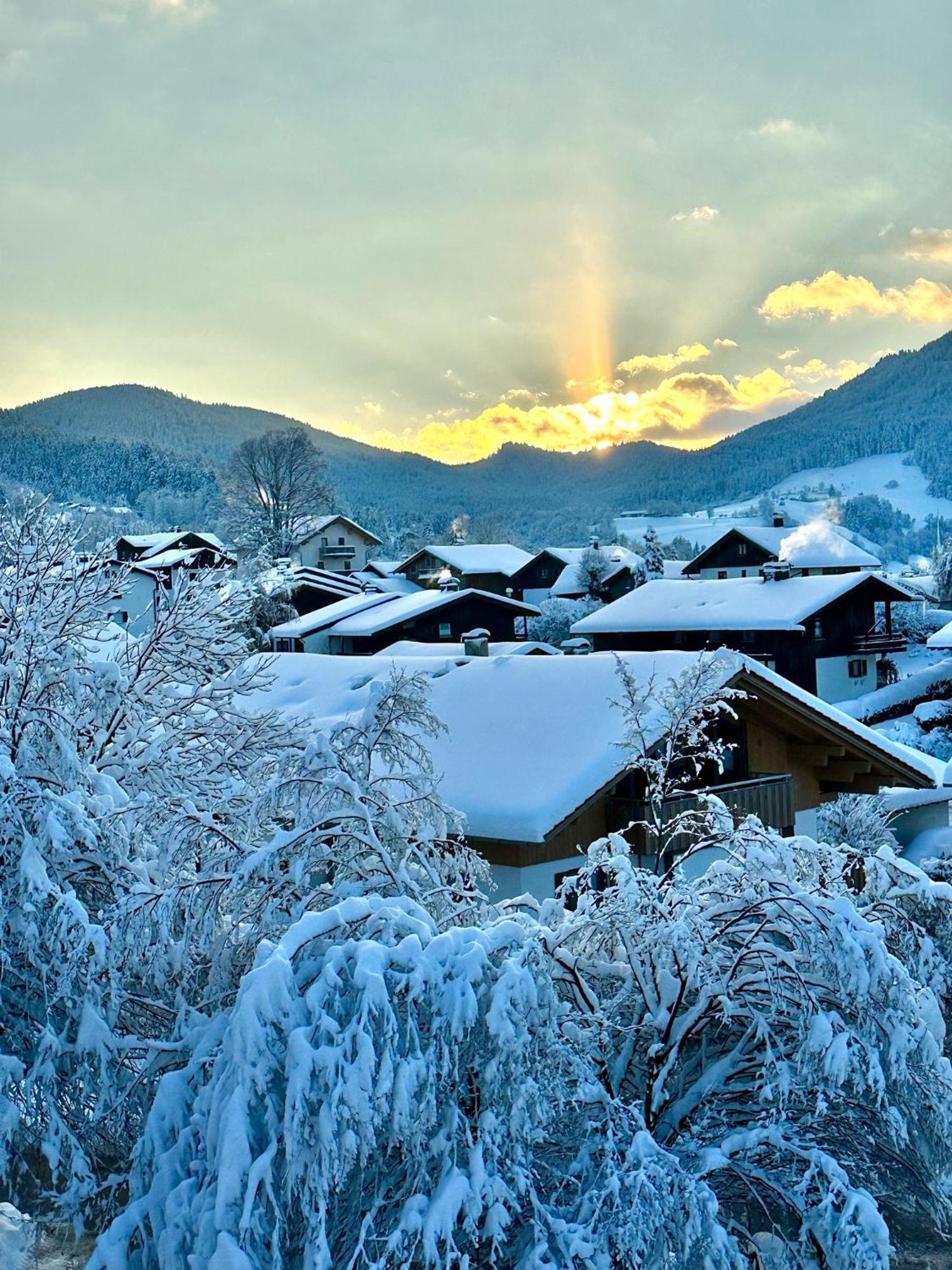 Alpenoase Schliersee - Grosse Suite Mit Sauna Oder Gemuetliche Studio Appartements Экстерьер фото